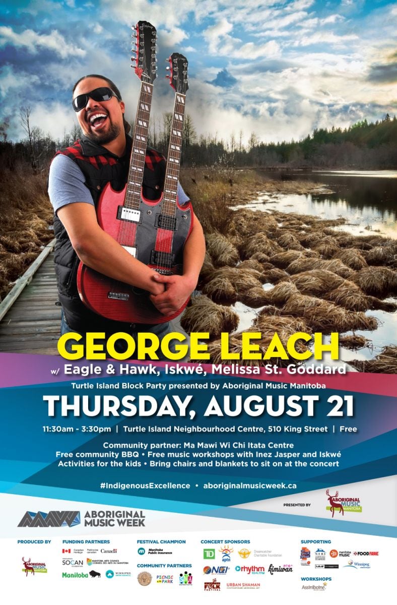 Turtle Island Block Party presented by Aboriginal Music Manitoba